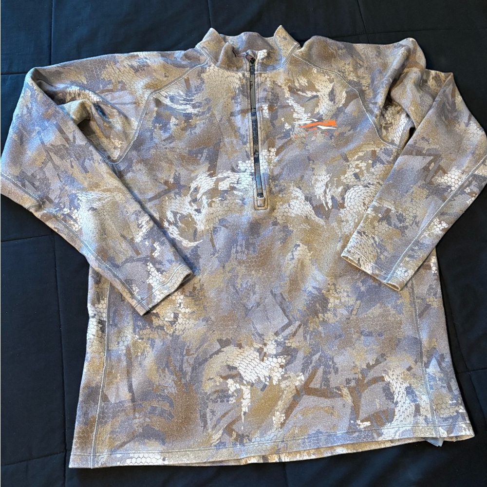 Large sitka camo sweater